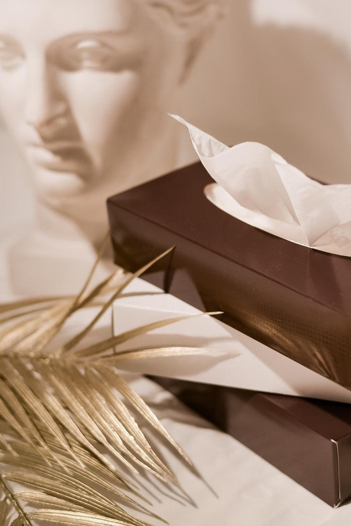 Facial tissues for clinics, beauty salons, and office hygiene