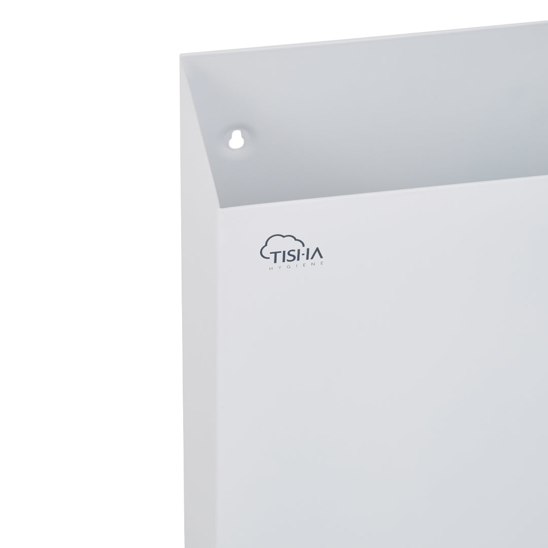 25L Wall-Mounted Metal Paper Towel Waste Bin