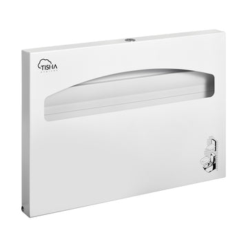 metal-1-2-fold-toilet-seat-cover-dispenser-white