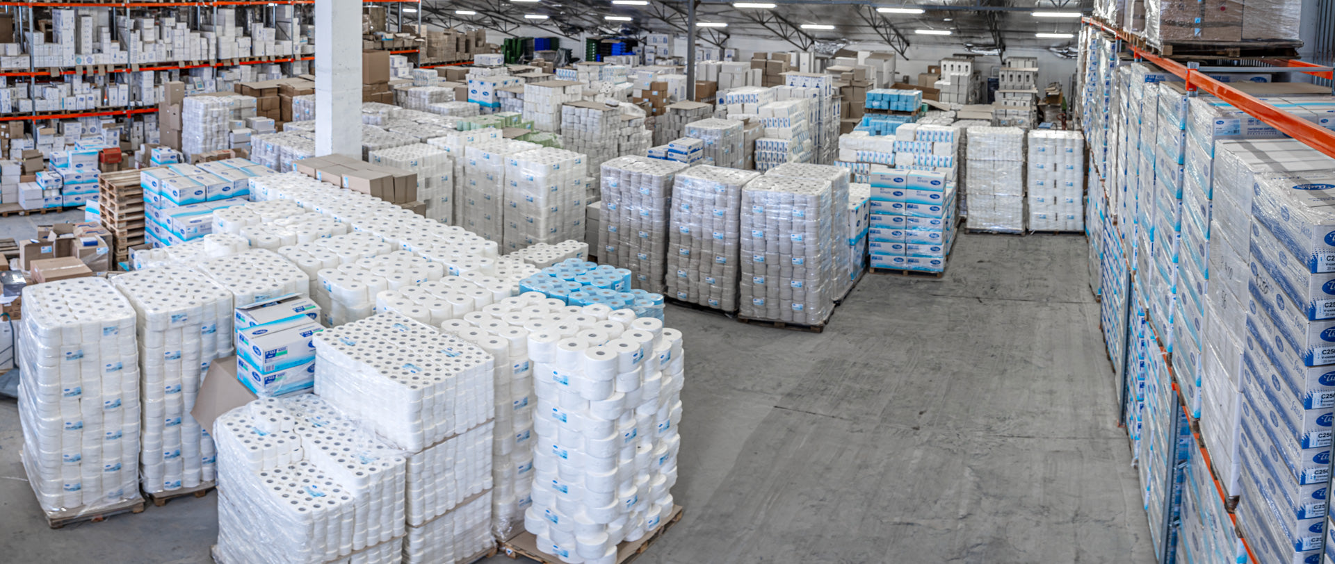 Tisha Hygiene — our warehouse and production