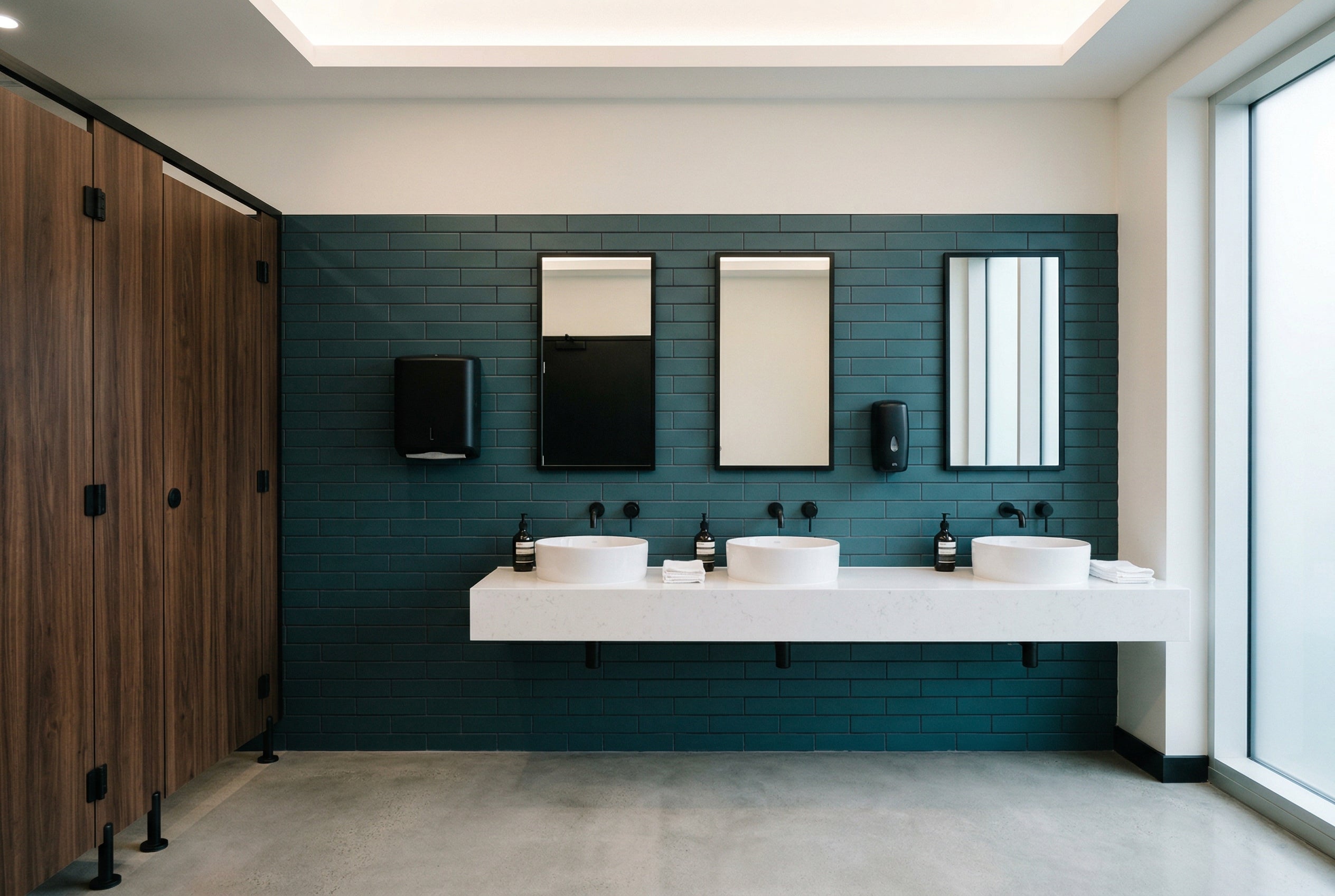 Facilities management washroom supplies