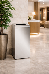 47L Stainless Steel Waste Bin – Brushed or Mirror Finish