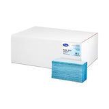 Blue recycled Z-Fold hand towels – dispenser compatible, eco washroom supplies