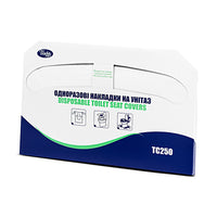 Disposable Toilet Seat Covers – 1/2 Fold – 250 sheets per box 