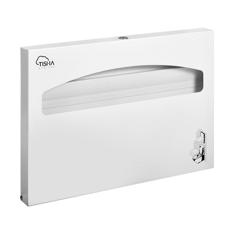 metal-1-2-fold-toilet-seat-cover-dispenser-white