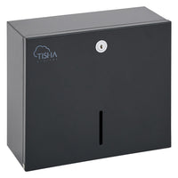 Metal Z-Fold hand towel dispenser black finish