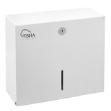 Metal Z-Fold hand towel dispenser white finish