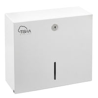 Metal Z-Fold hand towel dispenser white finish