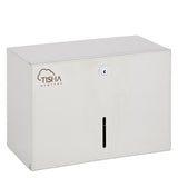 Stainless steel V-Fold / Interfold hand towel dispenser brushed finish