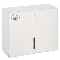 Stainless steel Z-Fold hand towel dispenser brushed finish