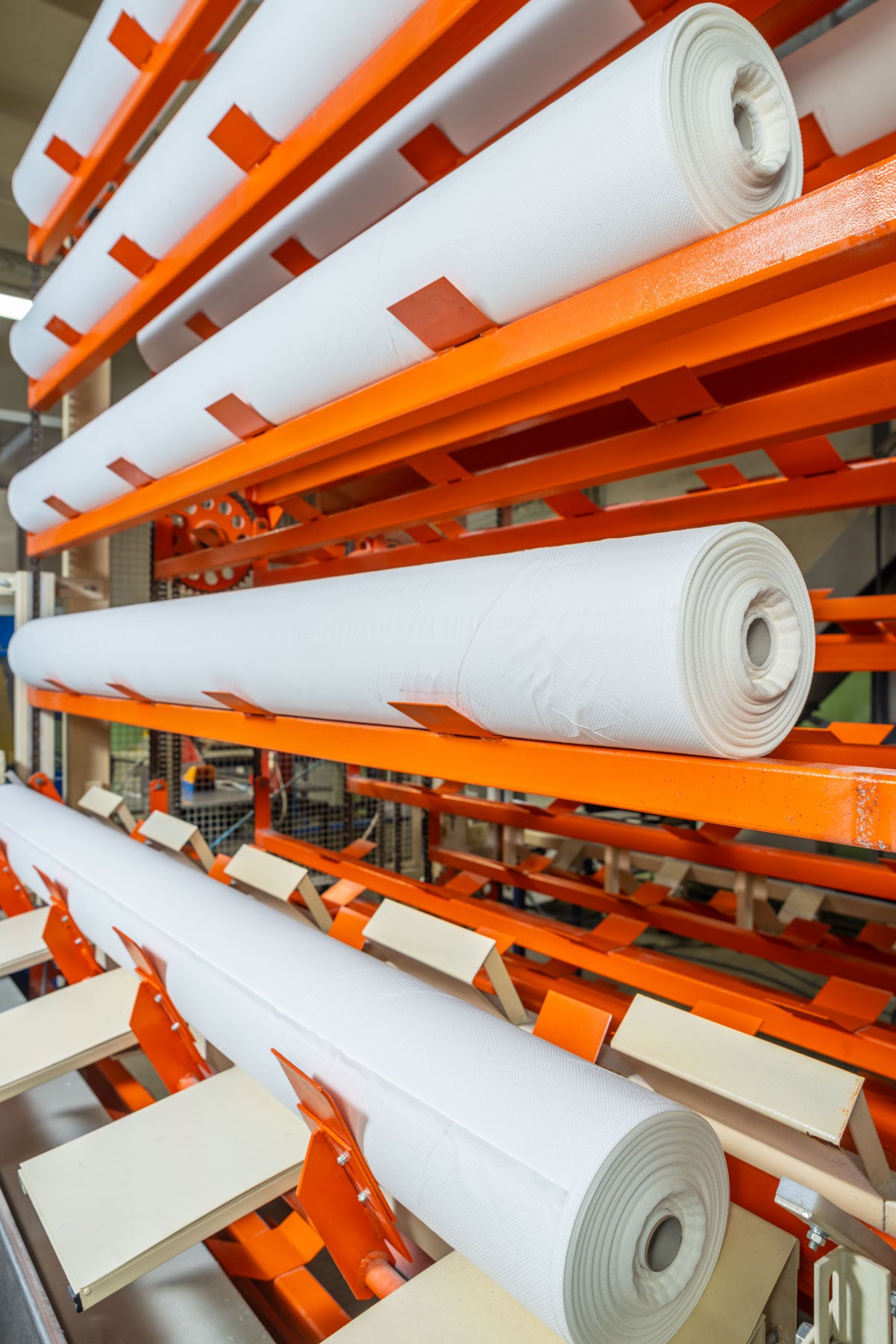 Paper roll raw materials