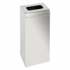 Waste Bin 47L With Cover Stainless Steel Mirror Finish