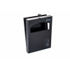 1/4 Fold Toilet Seat Cover Dispenser Black