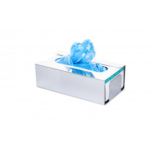 Disposable Shoe Cover and Glove Boxes Dispenser Mirror Finish