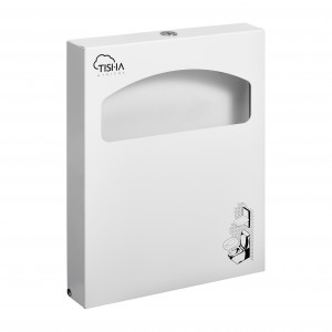 1/4 Fold Toilet Seat Cover Dispenser White