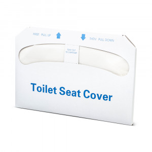 1/2 Fold Premium Disposable Paper Toilet Seat Covers - Box of 250
