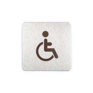 Disabled Toilet Door Sign 