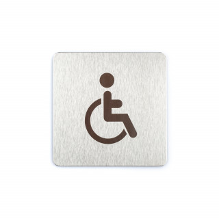 Disabled Toilet Door Sign 